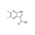 2,3-Dimethyl-5H-pyrrolo[2,3-b]pyrazine-7-carboxylic Acid