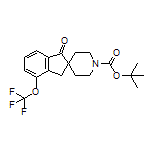 1’-Boc-1-oxo-4-(trifluoromethoxy)-1,3-dihydrospiro[indene-2,4’-piperidine]