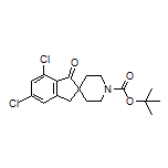 1’-Boc-5,7-dichloro-1-oxo-1,3-dihydrospiro[indene-2,4’-piperidine]