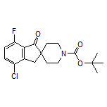 1’-Boc-4-chloro-7-fluoro-1-oxo-1,3-dihydrospiro[indene-2,4’-piperidine]