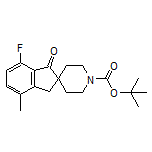 1’-Boc-7-fluoro-4-methyl-1-oxo-1,3-dihydrospiro[indene-2,4’-piperidine]