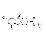 1’-Boc-4,6-dichloro-1-oxo-1,3-dihydrospiro[indene-2,4’-piperidine]