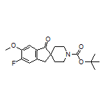 1’-Boc-5-fluoro-6-methoxy-1-oxo-1,3-dihydrospiro[indene-2,4’-piperidine]