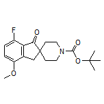 1’-Boc-7-fluoro-4-methoxy-1-oxo-1,3-dihydrospiro[indene-2,4’-piperidine]