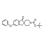 1’-Boc-1-oxo-5-phenoxy-1,3-dihydrospiro[indene-2,4’-piperidine]