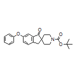 1’-Boc-1-oxo-6-phenoxy-1,3-dihydrospiro[indene-2,4’-piperidine]