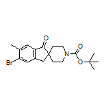 1’-Boc-5-bromo-6-methyl-1-oxo-1,3-dihydrospiro[indene-2,4’-piperidine]