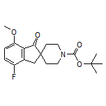 1’-Boc-4-fluoro-7-methoxy-1-oxo-1,3-dihydrospiro[indene-2,4’-piperidine]