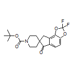 1’-Boc-2,2-difluoro-6-oxo-6,8-dihydrospiro[indeno[4,5-d][1,3]dioxole-7,4’-piperidine]