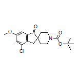 1’-Boc-4-chloro-6-methoxy-1-oxo-1,3-dihydrospiro[indene-2,4’-piperidine]