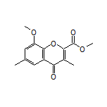 Methyl 8-Methoxy-3,6-dimethyl-4-oxo-4H-chromene-2-carboxylate