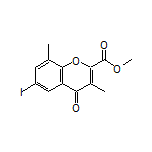 Methyl 6-Iodo-3,8-dimethyl-4-oxo-4H-chromene-2-carboxylate