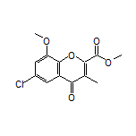 Methyl 6-Chloro-8-methoxy-3-methyl-4-oxo-4H-chromene-2-carboxylate