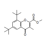 Methyl 6,8-Di-tert-butyl-3-methyl-4-oxo-4H-chromene-2-carboxylate