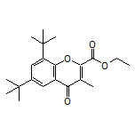 Ethyl 6,8-Di-tert-butyl-3-methyl-4-oxo-4H-chromene-2-carboxylate