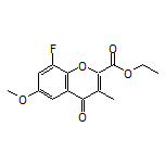 Ethyl 8-Fluoro-6-methoxy-3-methyl-4-oxo-4H-chromene-2-carboxylate