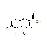 5,6,8-Trifluoro-3-methyl-4-oxo-4H-chromene-2-carboxylic Acid