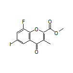 Methyl 8-Fluoro-6-iodo-3-methyl-4-oxo-4H-chromene-2-carboxylate