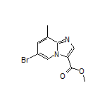 Methyl 6-Bromo-8-methylimidazo[1,2-a]pyridine-3-carboxylate