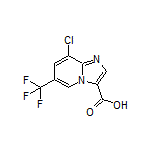 8-Chloro-6-(trifluoromethyl)imidazo[1,2-a]pyridine-3-carboxylic Acid