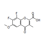 7,8-Difluoro-6-methoxy-3-methyl-4-oxo-4H-chromene-2-carboxylic Acid