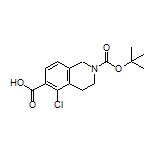 2-Boc-5-chloro-1,2,3,4-tetrahydroisoquinoline-6-carboxylic Acid