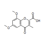 6,8-Dimethoxy-3-methyl-4-oxo-4H-chromene-2-carboxylic Acid