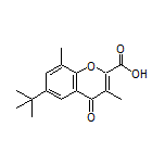 6-(tert-Butyl)-3,8-dimethyl-4-oxo-4H-chromene-2-carboxylic Acid