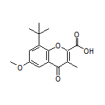 8-(tert-Butyl)-6-methoxy-3-methyl-4-oxo-4H-chromene-2-carboxylic Acid