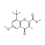 Methyl 8-(tert-Butyl)-6-methoxy-3-methyl-4-oxo-4H-chromene-2-carboxylate