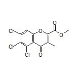 Methyl 5,6,7-Trichloro-3-methyl-4-oxo-4H-chromene-2-carboxylate