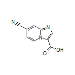 7-Cyanoimidazo[1,2-a]pyridine-3-carboxylic Acid