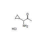 1-Amino-1-cyclopropyl-2-propanone Hydrochloride