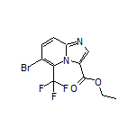 Ethyl 6-Bromo-5-(trifluoromethyl)imidazo[1,2-a]pyridine-3-carboxylate