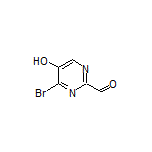 4-Bromo-5-hydroxypyrimidine-2-carbaldehyde