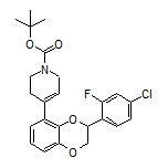 1-Boc-4-[3-(4-chloro-2-fluorophenyl)-2,3-dihydrobenzo[b][1,4]dioxin-5-yl]-1,2,3,6-tetrahydropyridine