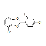 4-Bromo-2-(4-chloro-2-fluorophenyl)benzo[d][1,3]dioxole