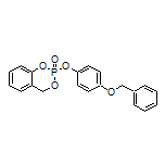 2-[4-(Benzyloxy)phenoxy]-4H-benzo[d][1,3,2]dioxaphosphinine 2-Oxide