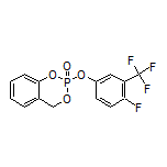 2-[4-Fluoro-3-(trifluoromethyl)phenoxy]-4H-benzo[d][1,3,2]dioxaphosphinine 2-Oxide