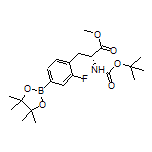 (R)-4-[2-(Boc-amino)-3-methoxy-3-oxopropyl]-3-fluorophenylboronic Acid Pinacol Ester