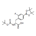 (R)-2-(Boc-amino)-3-[2-fluoro-4-(4,4,5,5-tetramethyl-1,3,2-dioxaborolan-2-yl)phenyl]propanoic Acid