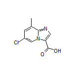 6-Chloro-8-methylimidazo[1,2-a]pyridine-3-carboxylic Acid