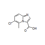 6-Chloro-5-methylimidazo[1,2-a]pyridine-3-carboxylic Acid