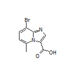 8-Bromo-5-methylimidazo[1,2-a]pyridine-3-carboxylic Acid