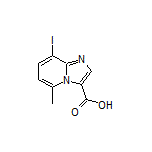 8-Iodo-5-methylimidazo[1,2-a]pyridine-3-carboxylic Acid