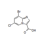 8-Bromo-6-chloroimidazo[1,2-a]pyridine-3-carboxylic Acid