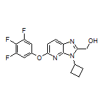 [3-Cyclobutyl-5-(3,4,5-trifluorophenoxy)-3H-imidazo[4,5-b]pyridin-2-yl]methanol