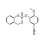 4-Methoxy-3-[(2-oxido-4H-benzo[d][1,3,2]dioxaphosphinin-2-yl)oxy]benzonitrile