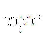 N-(7-Methyl-4-oxo-3,4-dihydroquinazolin-2-yl)pivalamide