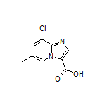 8-Chloro-6-methylimidazo[1,2-a]pyridine-3-carboxylic Acid